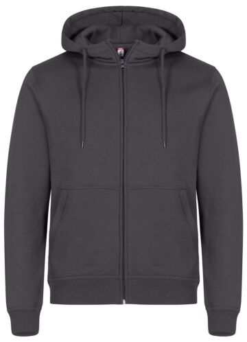 Clique Miami Hoody Fz Metaalgrijs