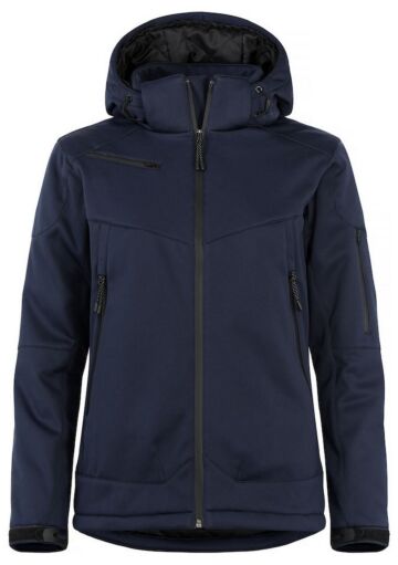 Clique Grayland Softshelljas Dames Dark Navy