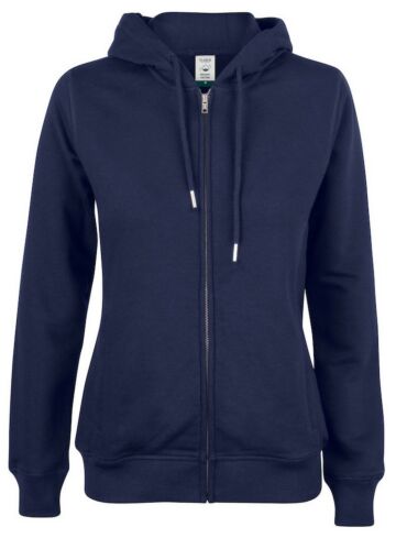 Clique Premium OC Hoody FZ Ladies Donker Marineblauw
