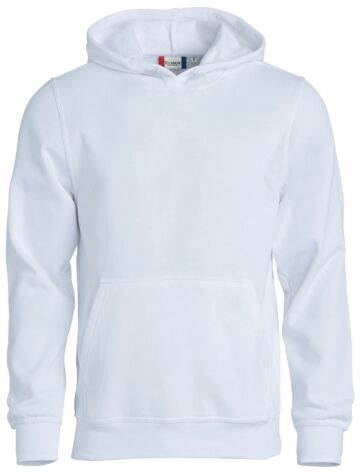 Clique Basic Hoody Junior Kinderen Wit