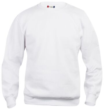 Clique Basic roundneck Wit