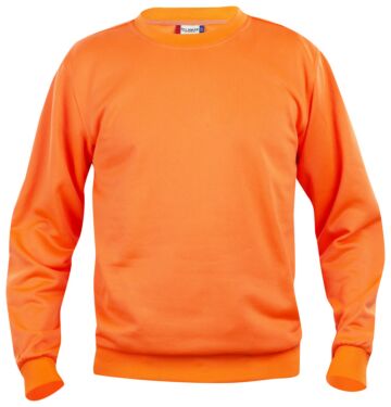 Clique Basic roundneck Signaaloranje
