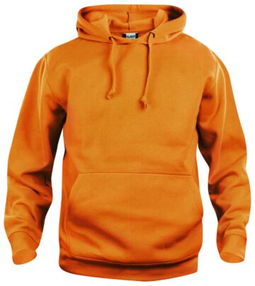 Clique Basic hoody Signaaloranje