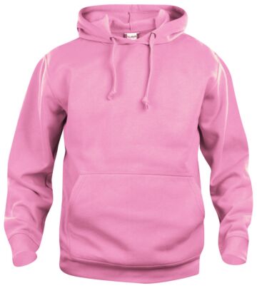 Clique Basic hoody Helder Roze