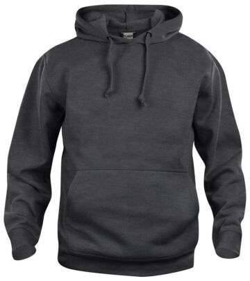 Clique Basic hoody Antraciet Melange