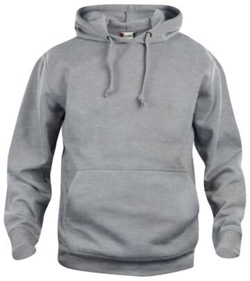 Clique Basic hoody Grijs Melange