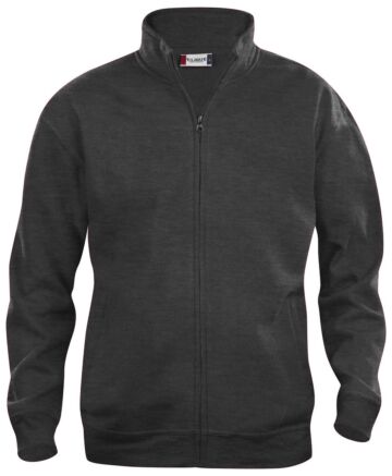 Clique Basic cardigan Antraciet Melange