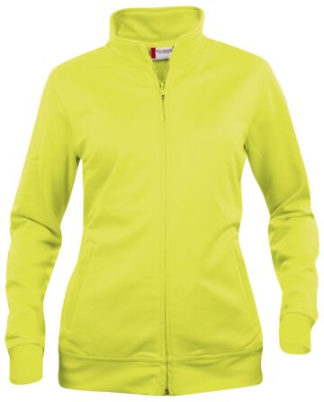 Clique Basic cardigan ds Signaalgeel