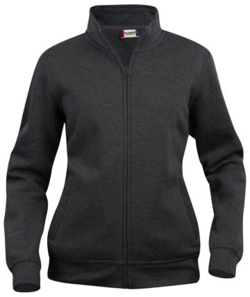 Clique Basic cardigan ds Antraciet Melange