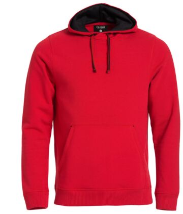 Clique Classic Hoody Rood