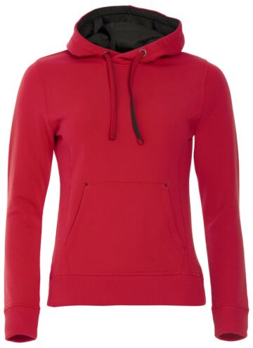 Clique Classic Hoody Ladies Rood