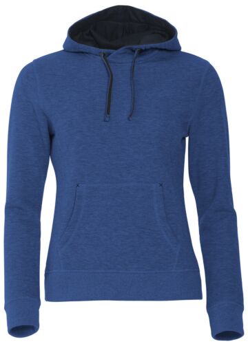 Clique Classic Hoody Ladies Blauw Melange