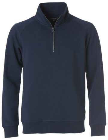 Clique Classic Half Zip Dark Navy