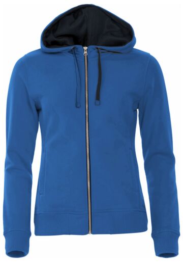 Clique Classic Hoody FZ Ladies Kobalt