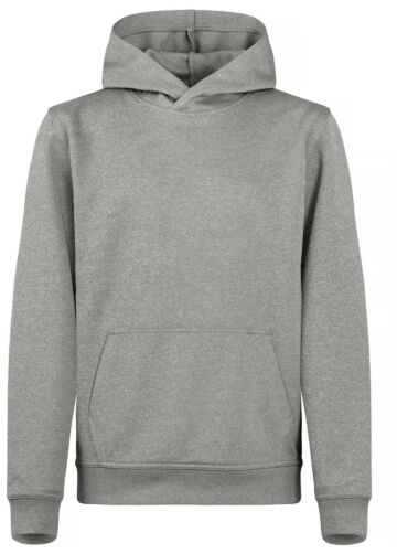 Clique Basic Active Hoody Junior Kinderen Grijs-Melange