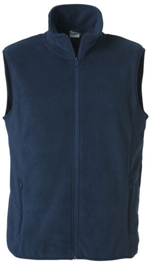 Clique Basic Polar Fleece Vest Dark Navy