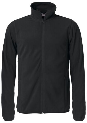 Clique Basic Micro Fleece Jacket Heren Zwart