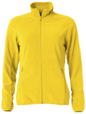 Clique Basic Micro Fleece Jacket Ladies Lemon