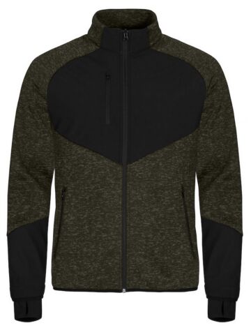 Clique Haines Fleece Jacket Mistgroen