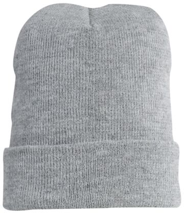 Clique Hubert gebreide muts Grijs Melange
