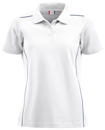 Clique New Alpena Dames Polo Wit