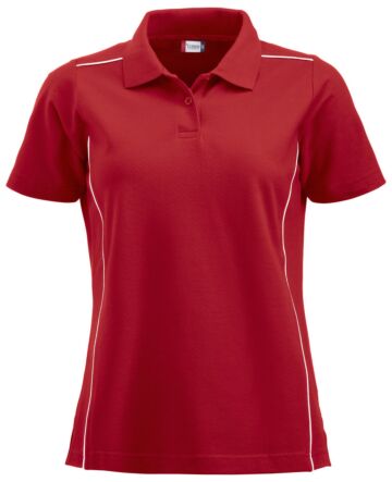 Clique New Alpena Dames Polo Rood
