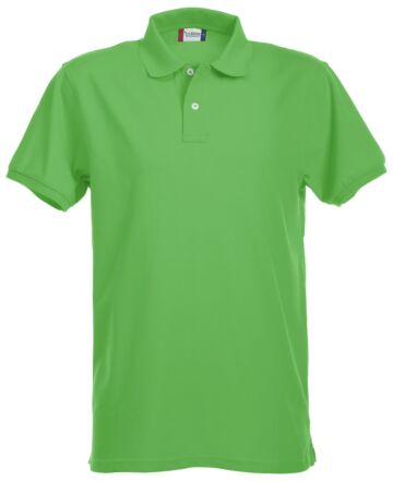 Clique Premium Heren Polo Appelgroen