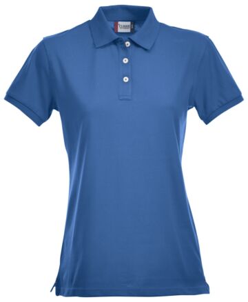 Clique Premium Dames Polo Kobalt