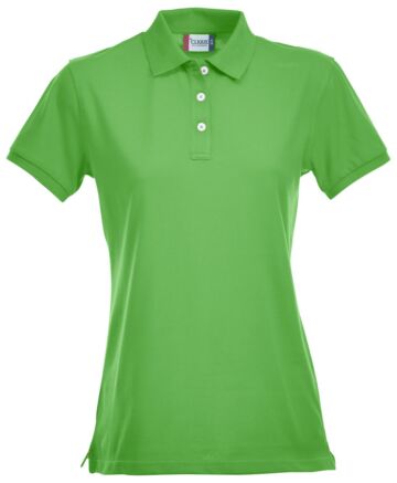 Clique Premium Dames Polo Appelgroen
