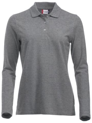 Clique New Classic Marion L/S Grijs Melange