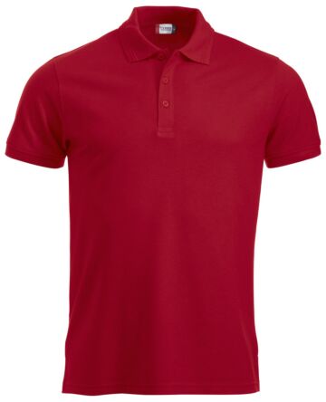 Clique Manhattan Heren Polo Rood