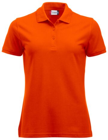 Clique Manhattan Dames Polo Signaaloranje