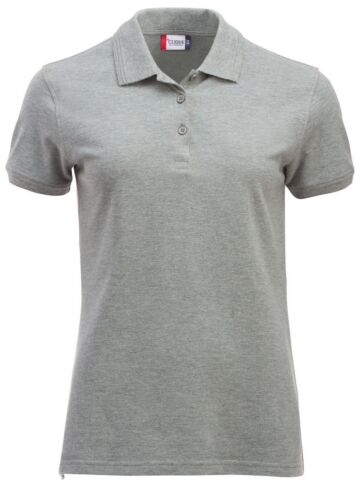 Clique Manhattan Dames Polo Grijs Melange
