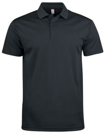 Clique Basic Active Polo Zwart