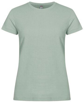Clique Basic-T Women Dames Saliegroen