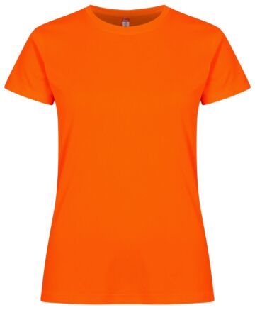 Clique Basic Active-T Women Dames Signaaloranje