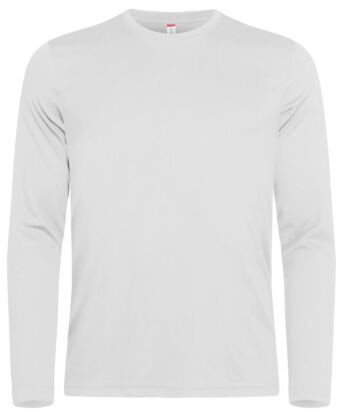 Clique Basic Active-T Ls Heren Wit