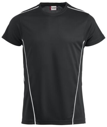 Clique Ice Sport T Zwart/Wit
