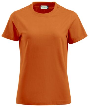Clique Premium-T Ladies Dieporanje