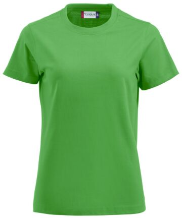 Clique Premium-T Ladies Appelgroen
