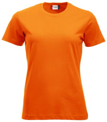 Clique New Classic T Ladies Signaaloranje