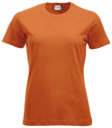 Clique New Classic T Ladies Dieporanje