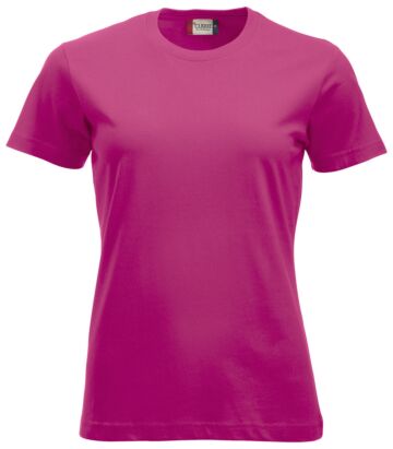 Clique New Classic T Ladies Helder Kersen