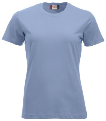 Clique New Classic T Ladies Lichtblauw