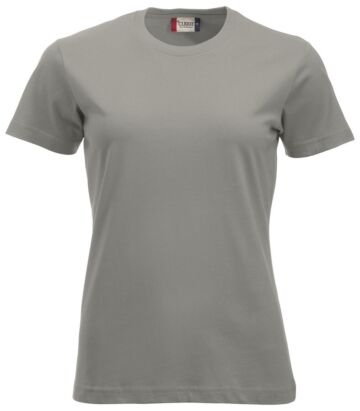 Clique New Classic T Ladies Zilvergrijs