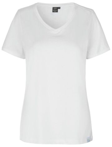 Pro Wear by Id 0373 CARE T-shirt v-hals dames Wit