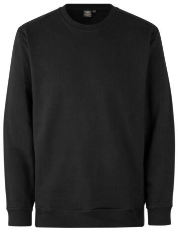 Pro Wear by Id 0380 CARE sweatshirt ongeborsteld Zwart