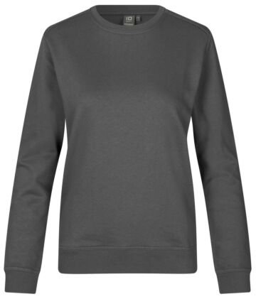 Pro Wear by Id 0381 CARE sweatshirt ongeborsteld dames Silver grey