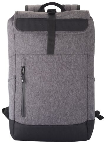 Clique Roll-Up Backpack Antraciet Melange