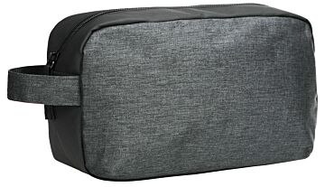 Clique Prestige Toilet Case Antraciet Melange